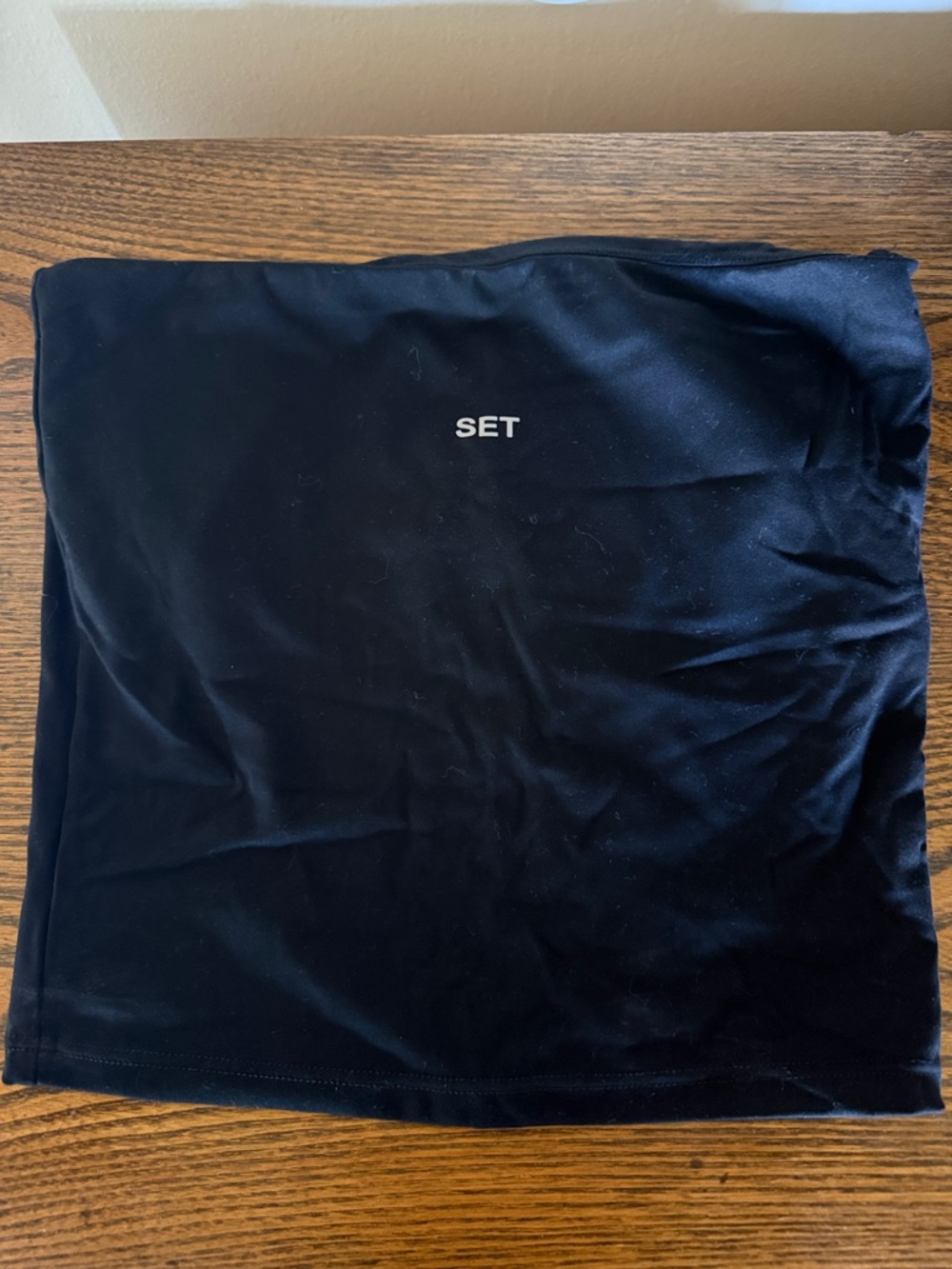 SET Active Black Sportbody Tube Top